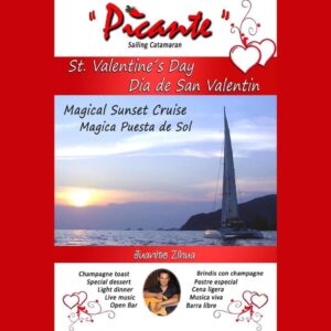 Valentine's Sunset Cruise on Picante